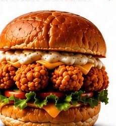 Boneless Chicken Burger